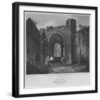 'Entrance Gateway - Hexham Abbey, Northumberland', 1814-John Greig-Framed Giclee Print