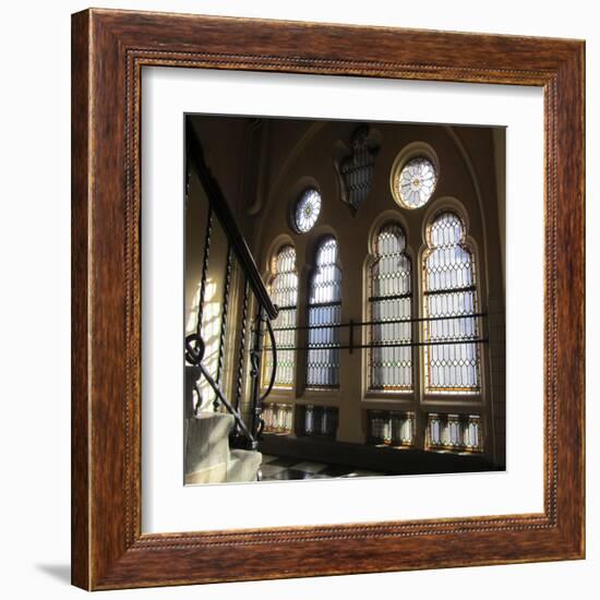 Entrance Hall II-Carl Ellie-Framed Art Print