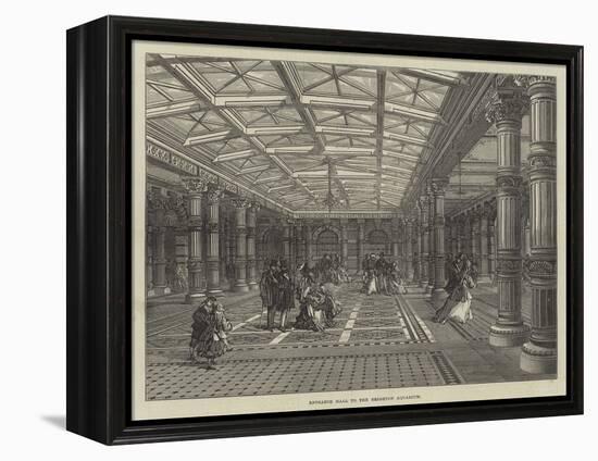 Entrance Hall to the Brighton Aquarium-null-Framed Premier Image Canvas