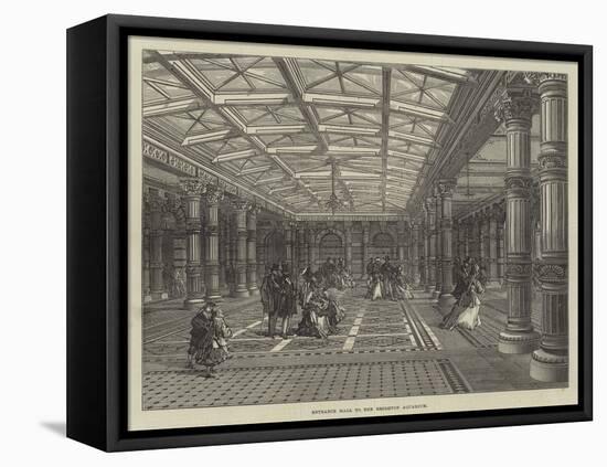 Entrance Hall to the Brighton Aquarium-null-Framed Premier Image Canvas