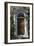 Entrance into a House with Grand Door with Window Lights, Surrounded by Vegetation-Natalie Tepper-Framed Photo