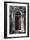 Entrance into a House with Grand Door with Window Lights, Surrounded by Vegetation-Natalie Tepper-Framed Photo