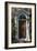 Entrance into a House with Grand Door with Window Lights, Surrounded by Vegetation-Natalie Tepper-Framed Photo