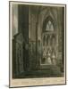 Entrance into Poets Corner, Westminster Abbey, London-Augustus Charles Pugin-Mounted Giclee Print