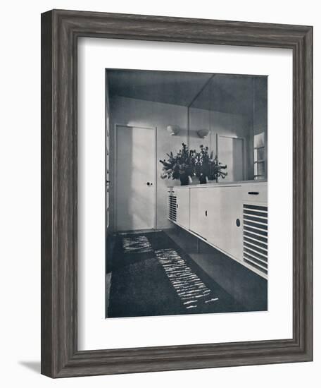 'Entrance lobby at Shrubs Wood, Chalfont St. Giles', 1936-Unknown-Framed Photographic Print