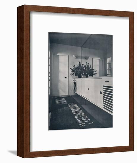 'Entrance lobby at Shrubs Wood, Chalfont St. Giles', 1936-Unknown-Framed Photographic Print