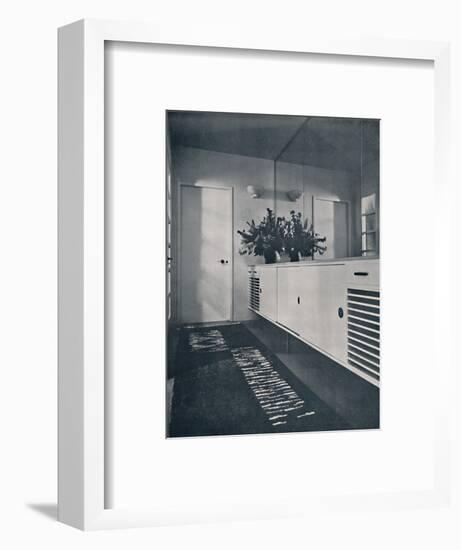 'Entrance lobby at Shrubs Wood, Chalfont St. Giles', 1936-Unknown-Framed Photographic Print