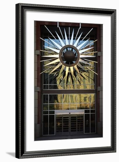 Entrance of Administrative Building-null-Framed Giclee Print