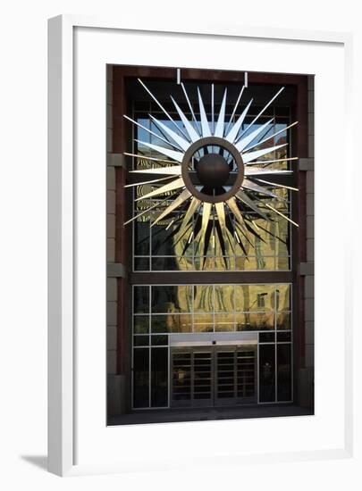 Entrance of Administrative Building-null-Framed Giclee Print