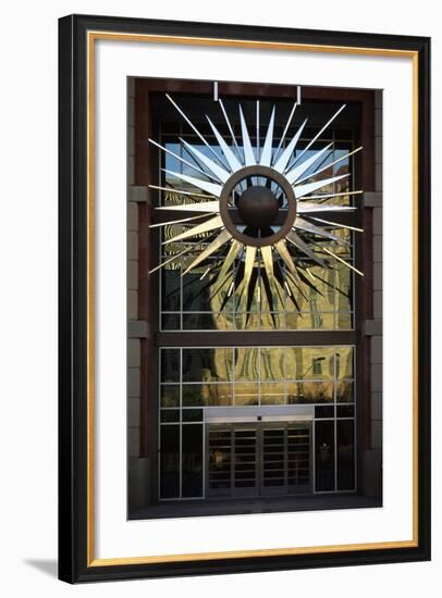 Entrance of Administrative Building-null-Framed Giclee Print