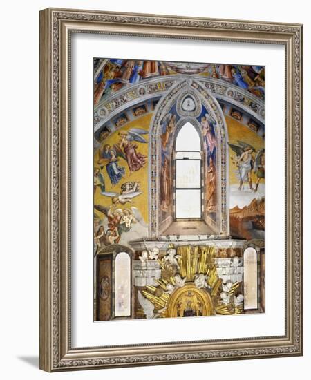 Entrance of Hell and Calling of Elect, from Last Judgment Fresco Cycle, 1499-1504-Luca Signorelli-Framed Giclee Print