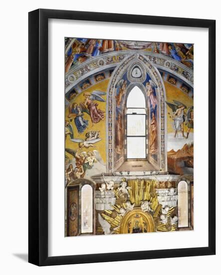 Entrance of Hell and Calling of Elect, from Last Judgment Fresco Cycle, 1499-1504-Luca Signorelli-Framed Giclee Print