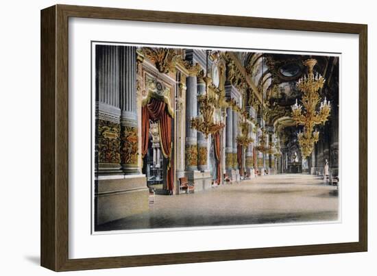 Entrance of the Palais Garnier, Paris, C1900-null-Framed Giclee Print