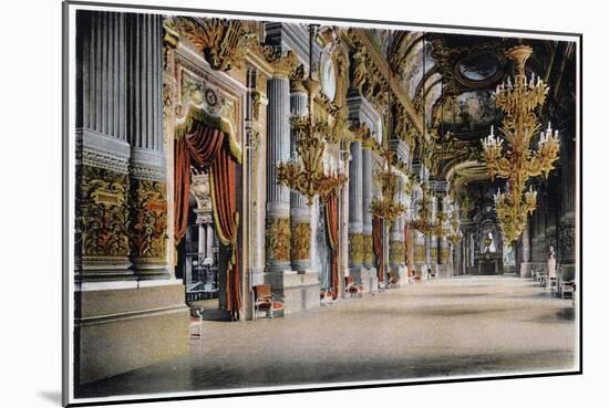 Entrance of the Palais Garnier, Paris, C1900-null-Mounted Giclee Print