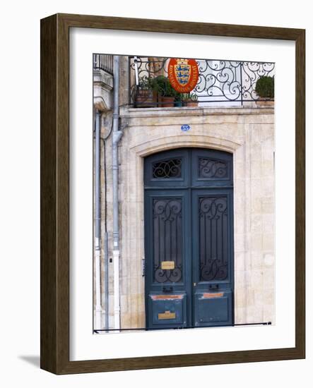 Entrance of Wine Merchants in Bordeaux, Quai Des Chartrons, France-Per Karlsson-Framed Photographic Print