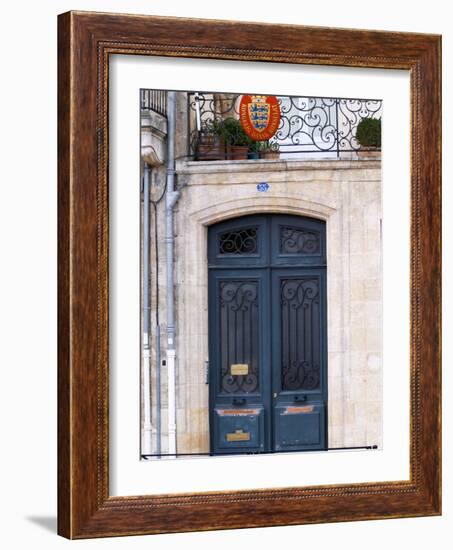 Entrance of Wine Merchants in Bordeaux, Quai Des Chartrons, France-Per Karlsson-Framed Photographic Print