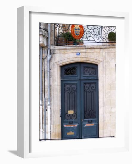 Entrance of Wine Merchants in Bordeaux, Quai Des Chartrons, France-Per Karlsson-Framed Photographic Print