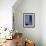 Entrance Porch and Window of Blue Painted Haveli, Old City, Jodhpur, Rajasthan State, India-Eitan Simanor-Framed Photographic Print displayed on a wall