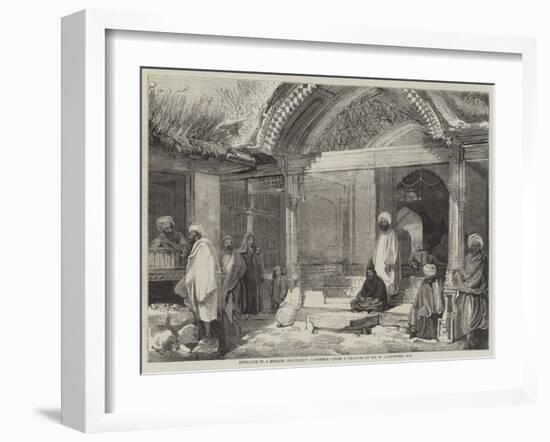 Entrance to a Mosque, Islamabad, Cashmere-William Carpenter-Framed Giclee Print