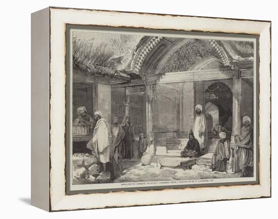 Entrance to a Mosque, Islamabad, Cashmere-William Carpenter-Framed Premier Image Canvas