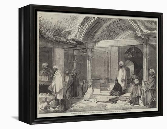 Entrance to a Mosque, Islamabad, Cashmere-William Carpenter-Framed Premier Image Canvas