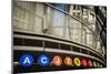 Entrance to a subway station, New York City, NY, USA-Julien McRoberts-Mounted Photographic Print