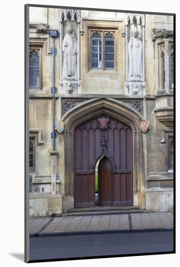 Entrance to All Souls College, Oxford, Oxfordshire, England, United Kingdom, Europe-Charlie Harding-Mounted Photographic Print