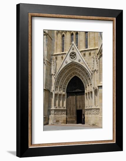 Entrance to Cathedrale Saint Andre, Bordeaux, UNESCO Site, Gironde, Aquitaine, France-Peter Richardson-Framed Photographic Print