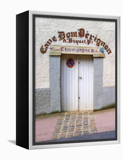 Entrance to Cellar in Cave Dom Perignon, Hautvillers, Vallee De La Marne, Champagne, France-Per Karlsson-Framed Premier Image Canvas