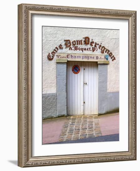 Entrance to Cellar in Cave Dom Perignon, Hautvillers, Vallee De La Marne, Champagne, France-Per Karlsson-Framed Photographic Print