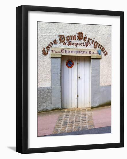 Entrance to Cellar in Cave Dom Perignon, Hautvillers, Vallee De La Marne, Champagne, France-Per Karlsson-Framed Photographic Print