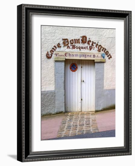 Entrance to Cellar in Cave Dom Perignon, Hautvillers, Vallee De La Marne, Champagne, France-Per Karlsson-Framed Photographic Print