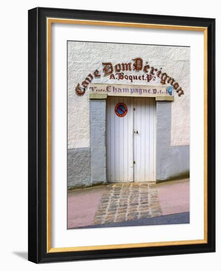 Entrance to Cellar in Cave Dom Perignon, Hautvillers, Vallee De La Marne, Champagne, France-Per Karlsson-Framed Photographic Print