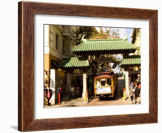 Entrance to Chinatown, San Francisco, California, USA-Michele Westmorland-Framed Photographic Print