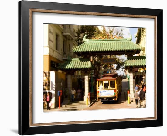 Entrance to Chinatown, San Francisco, California, USA-Michele Westmorland-Framed Photographic Print