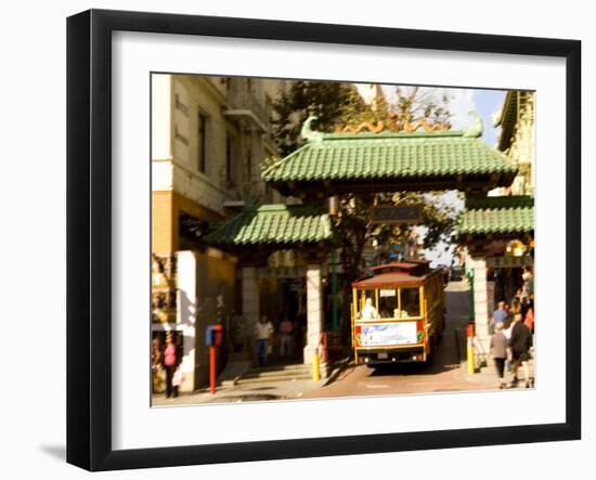 Entrance to Chinatown, San Francisco, California, USA-Michele Westmorland-Framed Photographic Print