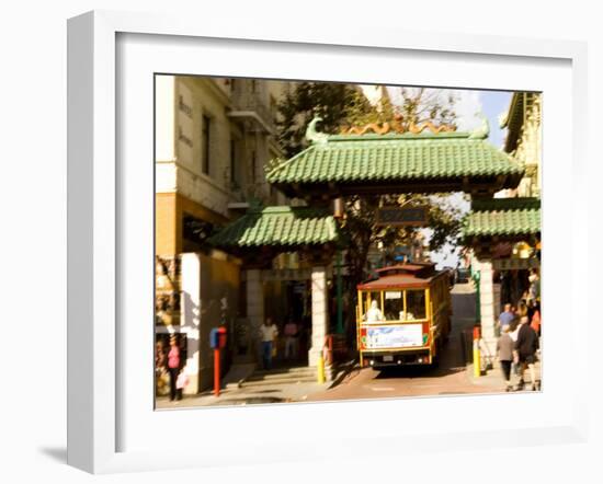 Entrance to Chinatown, San Francisco, California, USA-Michele Westmorland-Framed Photographic Print