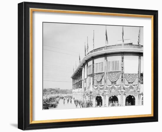 Entrance to Forbes Field, Pittsburgh, Pa.-null-Framed Photo