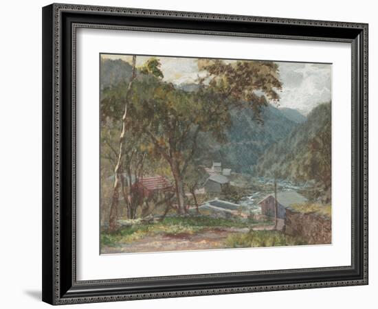 Entrance to Kauterskill Clove-John Frederick Kensett-Framed Giclee Print