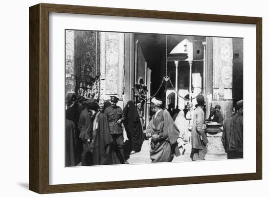 Entrance to Kazimain Mosque, Iraq, 1917-1919-null-Framed Giclee Print