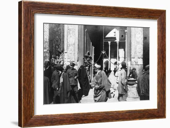 Entrance to Kazimain Mosque, Iraq, 1917-1919-null-Framed Giclee Print