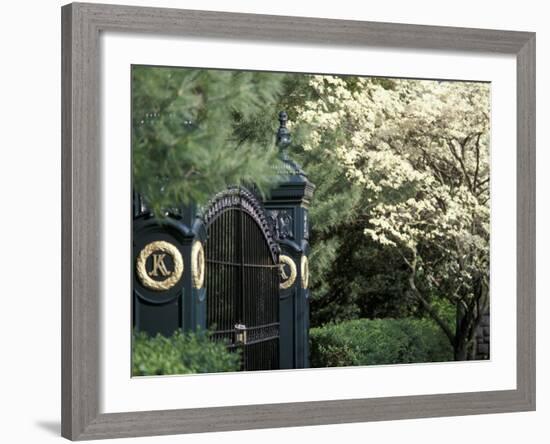 Entrance to Keenland Horse Race Track, Lexington, Kentucky, USA-Michele Molinari-Framed Photographic Print