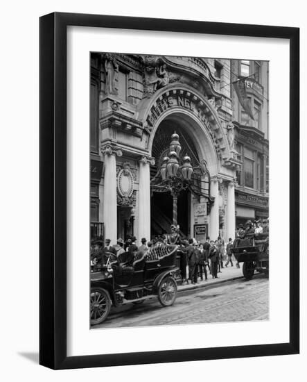 Entrance to Keiths Theatre, Philadelphia, Pa.-null-Framed Photo