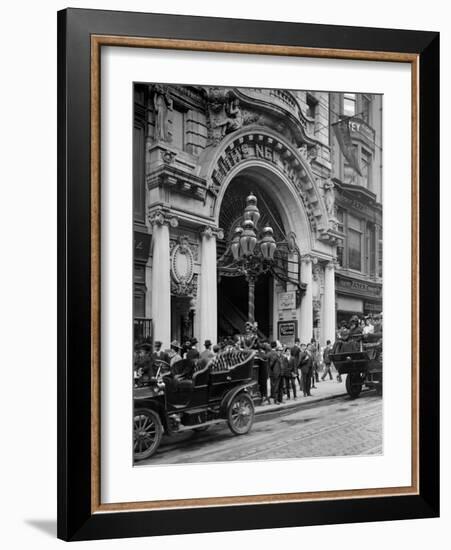 Entrance to Keiths Theatre, Philadelphia, Pa.-null-Framed Photo