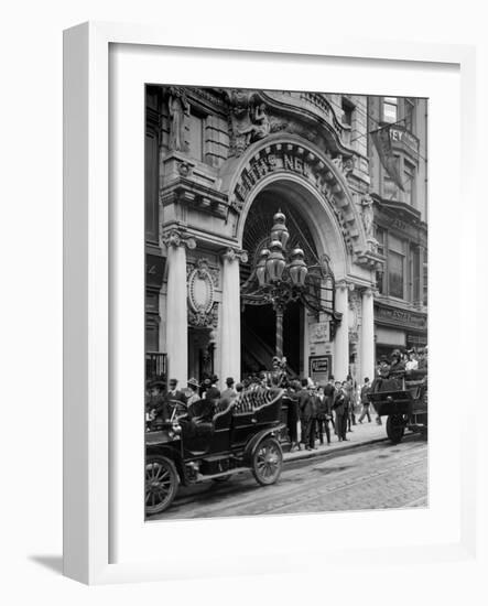 Entrance to Keiths Theatre, Philadelphia, Pa.-null-Framed Photo