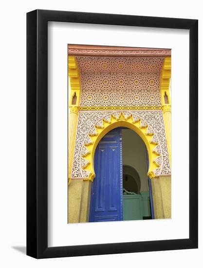 Entrance to Mosque, Tangier, Morocco, North Africa, Africa-Neil Farrin-Framed Photographic Print