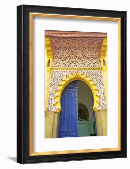 Entrance to Mosque, Tangier, Morocco, North Africa, Africa-Neil Farrin-Framed Photographic Print