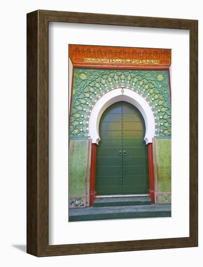 Entrance to Mosque, Tangier, Morocco, North Africa, Africa-Neil Farrin-Framed Photographic Print