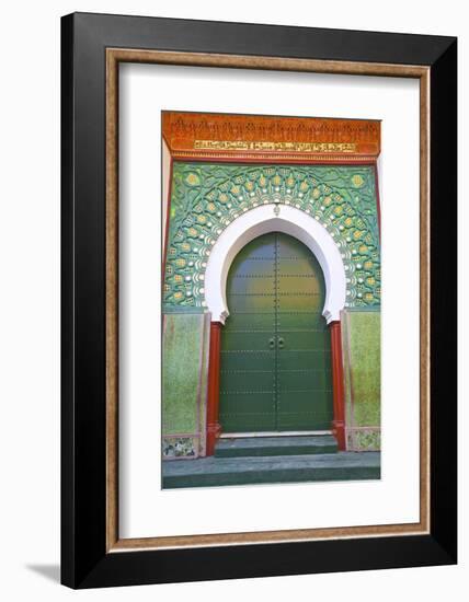 Entrance to Mosque, Tangier, Morocco, North Africa, Africa-Neil Farrin-Framed Photographic Print