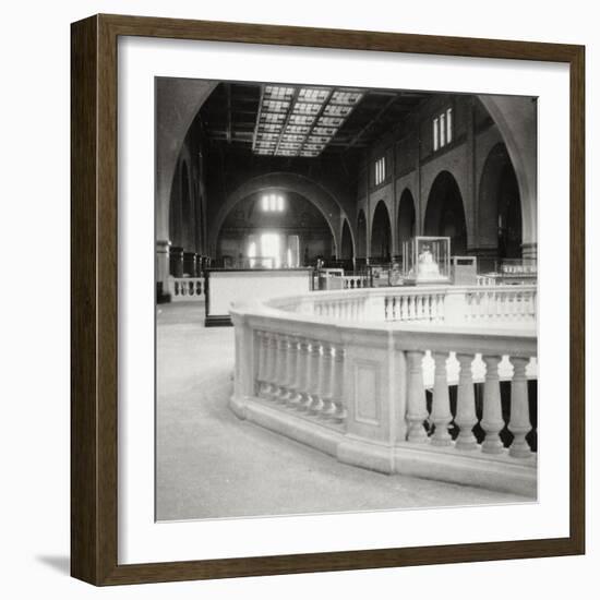 Entrance to Museum, Cairo, Egypt, 20th Century-J Dearden Holmes-Framed Photographic Print